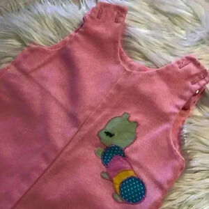 VTG Magic Years Romper Pink Caterpillar Size 2+